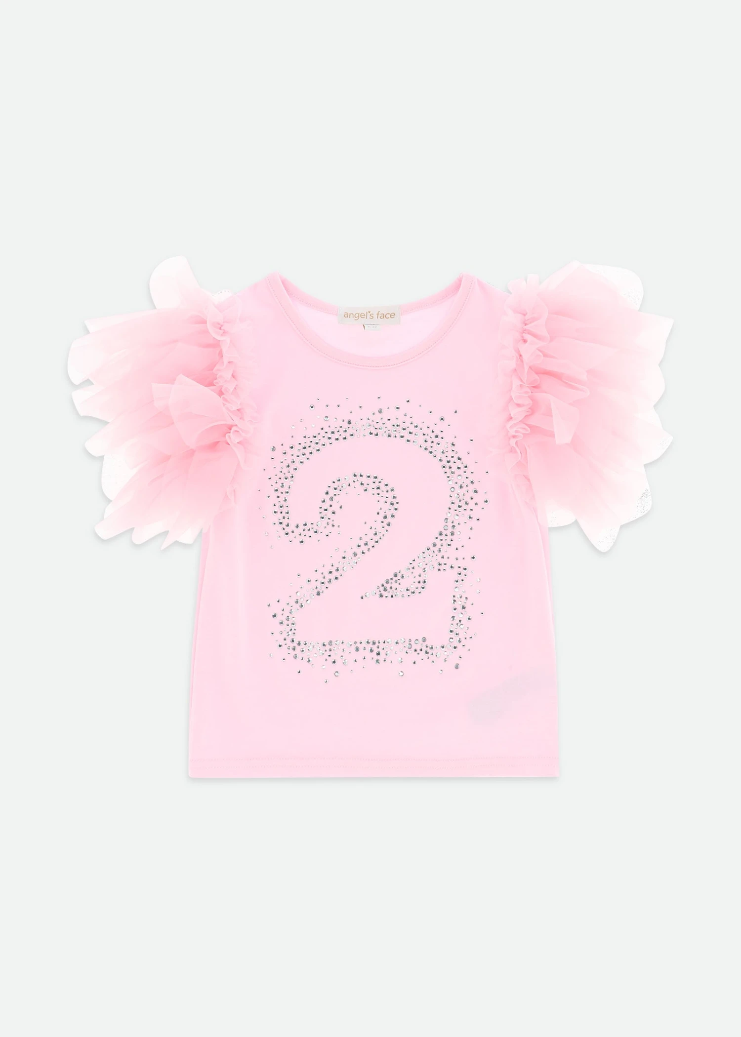 2nd Birthday Top Fairy Pink 1 2nd Birthday Top Fairy Pink