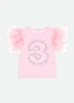3rd Birthday Top Fairy Pink