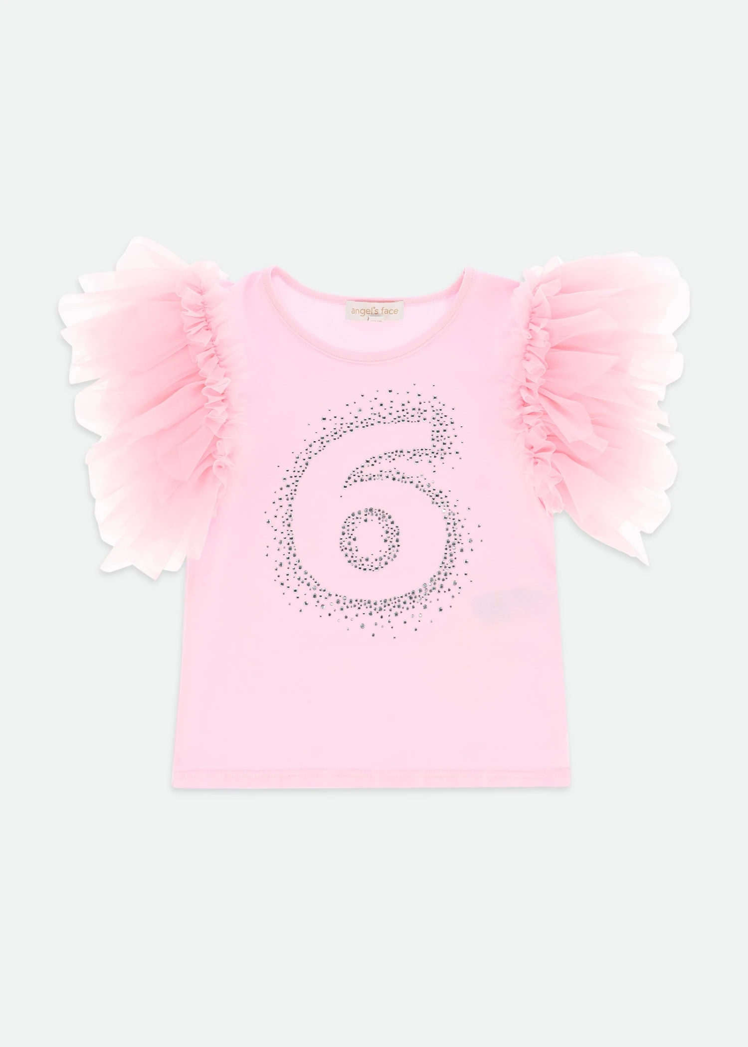 6th Birthday Top Fairy Pink 1 6th Birthday Top Fairy Pink