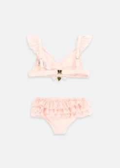 Algarve Bikini Sparkle Pale Pink -Angels-Face Shop Algarve Bikini Pink Back
