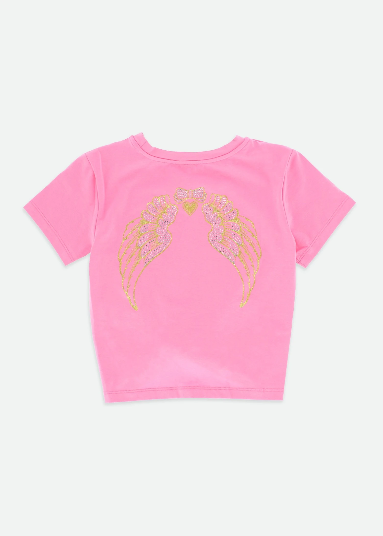 Amelia Wings Printed Tee Begonia Pink 4 Amelia Wings Printed Tee Begonia Pink - Image 4