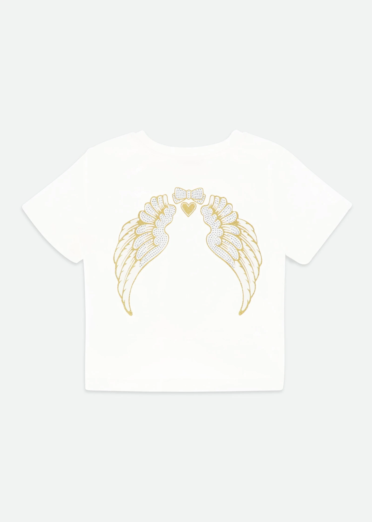 Amelia Wings Printed Tee Snowdrop 5 Amelia Wings Printed Tee Snowdrop - Image 5