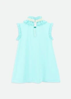 Aphrodite Pearl Collar Dress Aqua Marine -Angels-Face Shop Aphrodite Dress Aqua Back