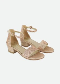 Athena Crystal Sandal Gold