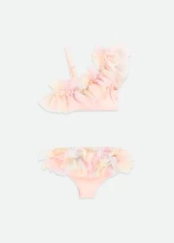 Athens Rainbow Bikini Pale Pink -Angels-Face Shop Athens Bikini Rainbow Back