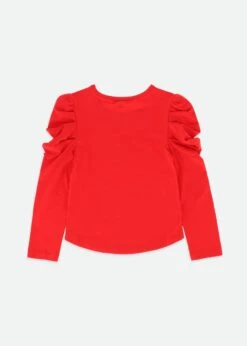 Aubrey Top Fiery Red -Angels-Face Shop Aubrey Top Red Back