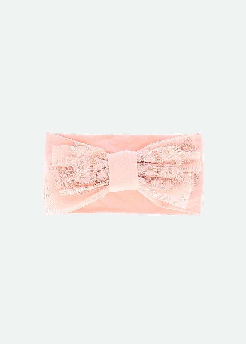 Bailey Baby Headband Blush 1 Bailey Baby Headband Blush