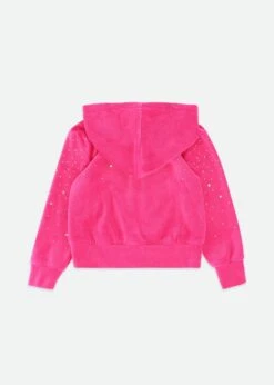 Bijou Crystal Velour Hoodie Hot Pink -Angels-Face Shop Bijou Hoodie Pink Back c653f7ee 8d13 4a38 8ba3 bee434c28e9a