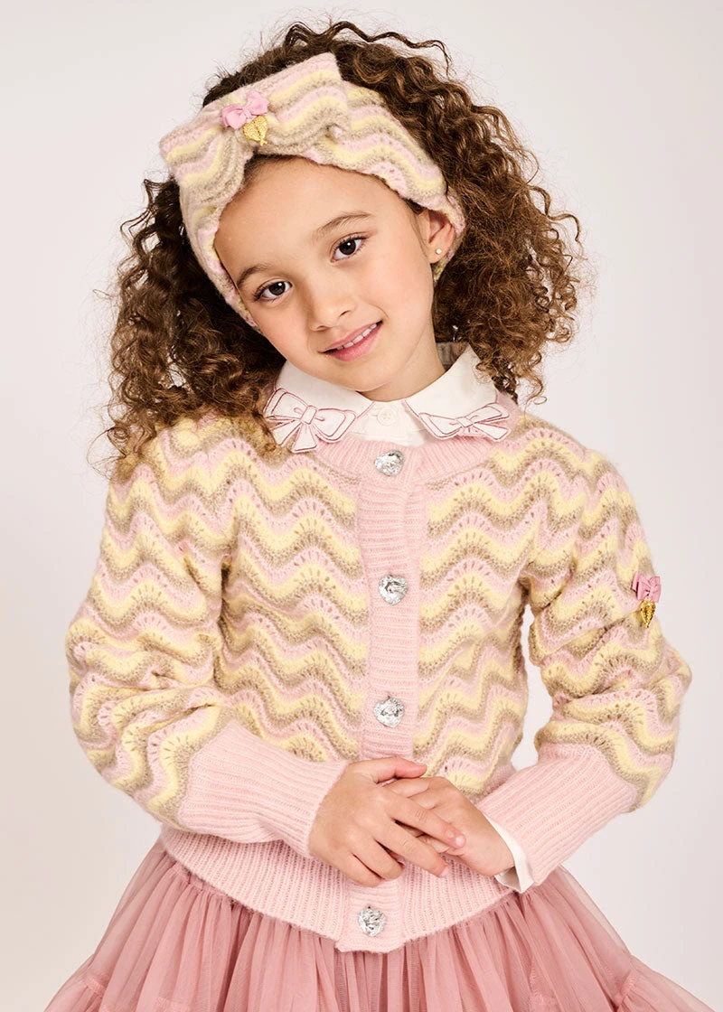 Billie Headband Pink Multi 2 Billie Headband Pink Multi - Image 2