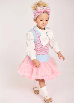 Billie Headband Blue Multi -Angels-Face Shop Billie Headband Blue Multi Lifestyle 1