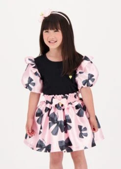 Blake Bow Print Top Black 8 Blake Bow Print Top Black -Angels-Face Shop Blake Top Black Lifestyle 2