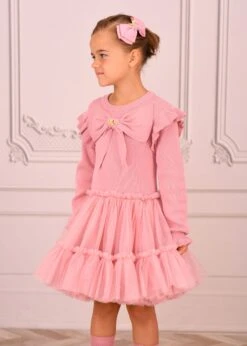 Bliss Knitted And Tulle Dress Tea Rose -Angels-Face Shop Bliss Dress Tea Rose Lifestyle 9215b47d cae8 4be5 bdf9 f1a097dc7371