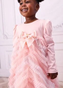 Callula L/S Dress Blush Pink -Angels-Face Shop Callula Dress Blush Pink Lifestyle 3