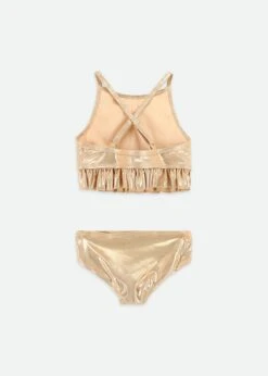 Carly Metallic Bikini Gold -Angels-Face Shop Carly Bikini Gold Back