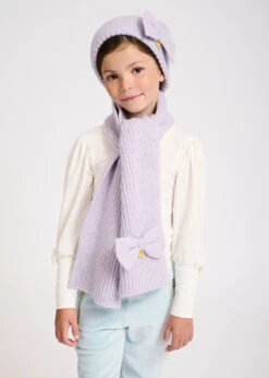 Ruth Hat Purple -Angels-Face Shop Carrie Scarf Purple 2