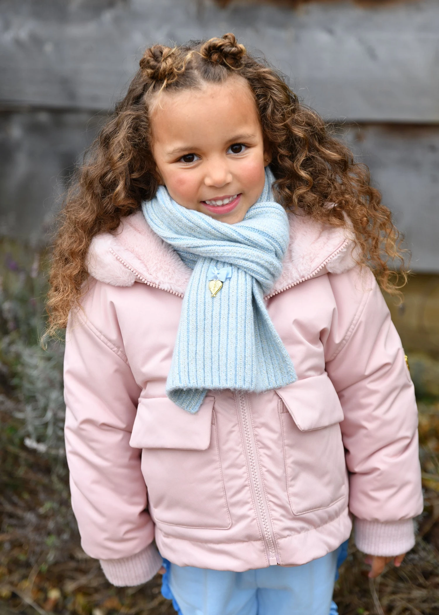 Cathleen Reversible Hooded Coat Pink 2 Cathleen Reversible Hooded Coat Pink - Image 2