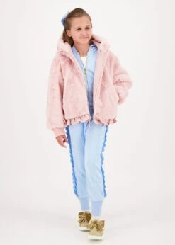 Cathleen Reversible Hooded Coat Pink 12 Cathleen Reversible Hooded Coat Pink -Angels-Face Shop Cathleen Coat Pink Lifestyle 2