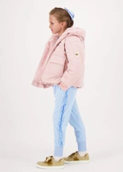 Cathleen Reversible Hooded Coat Pink 14 Cathleen Reversible Hooded Coat Pink -Angels-Face Shop Cathleen Coat Pink Lifestyle 4