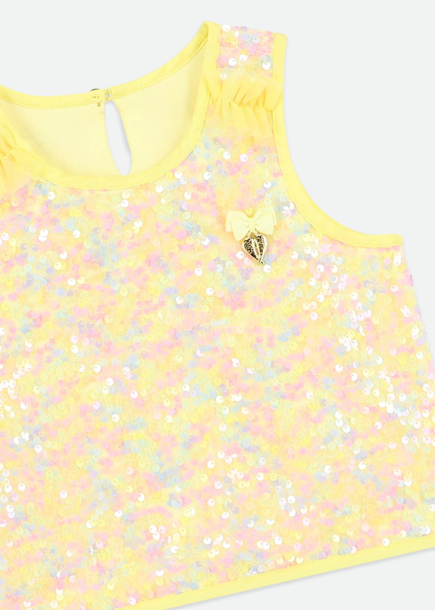 Charlene Sequin Top Sherbert Multi 4 Charlene Sequin Top Sherbert Multi - Image 4