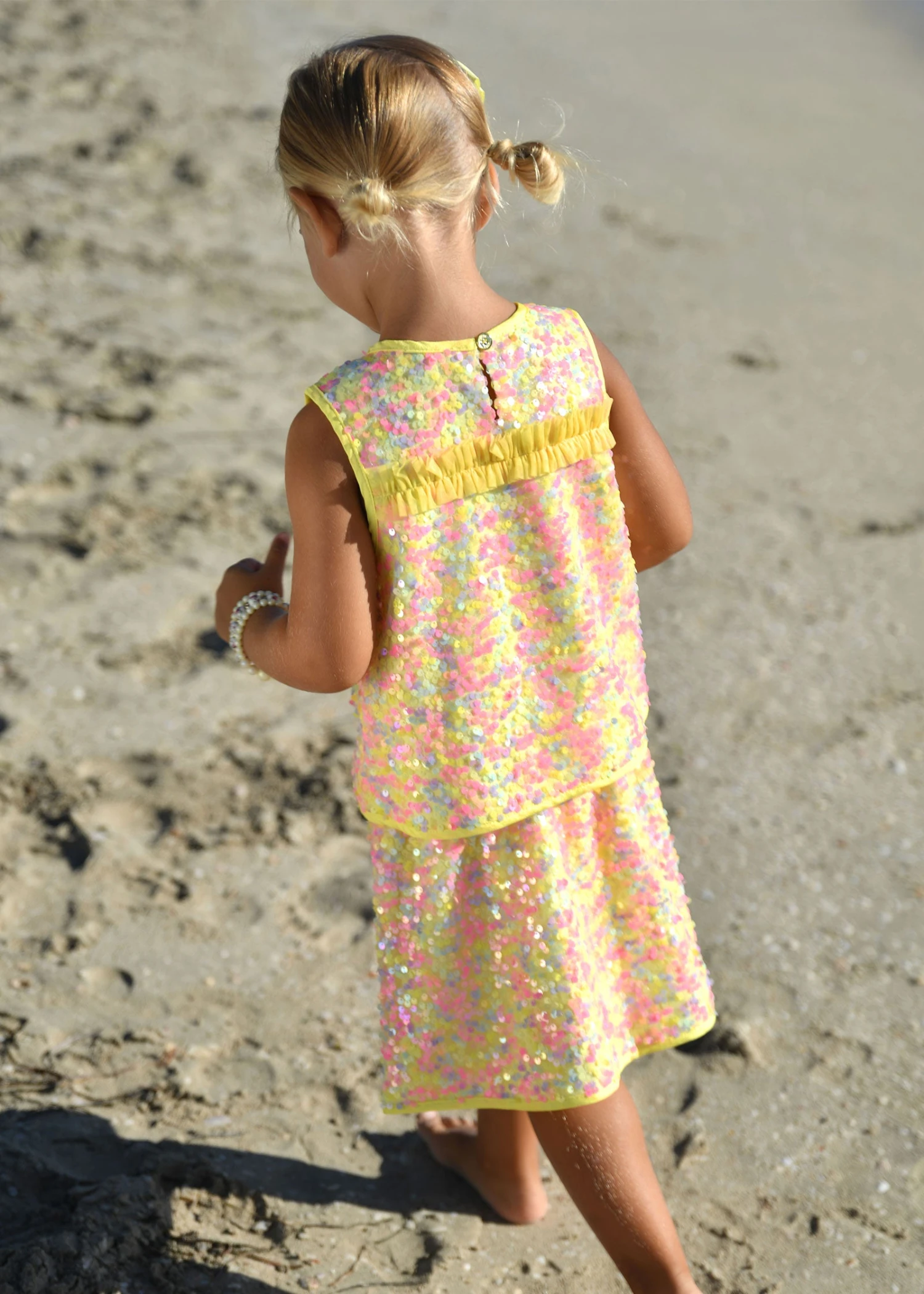 Charlene Sequin Top Sherbert Multi 3 Charlene Sequin Top Sherbert Multi - Image 3