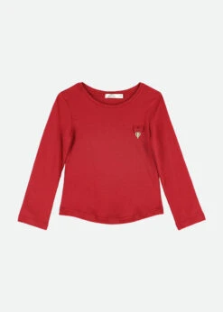 Christine Top Tibetan Red -Angels-Face Shop Christine Top Tibetan Red Flat Front