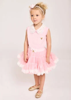 Claridges Lace Trim Tutu Fairy Pink (Without Box) -Angels-Face Shop Claradiges Tutu Fairy Pink Lifestyle