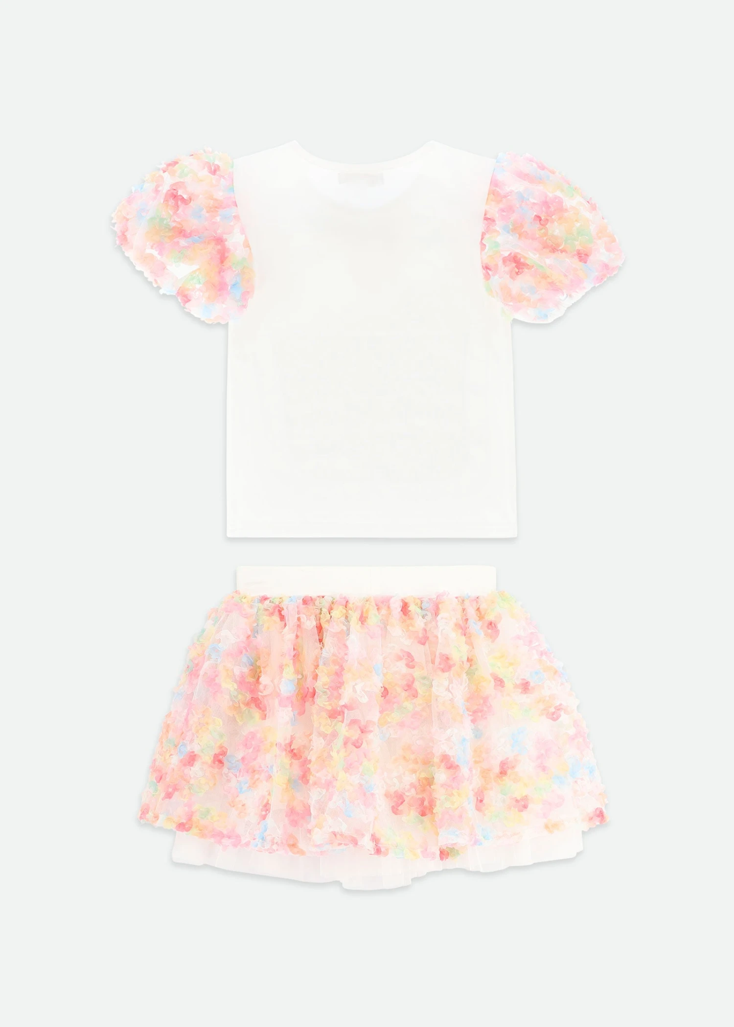 Confetti Top And Skirt Set Snowdrop/Mult 4 Confetti Top And Skirt Set Snowdrop/Mult - Image 4