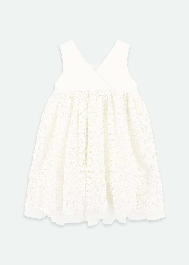 Corella Lace Dress Snowdrop 5 Corella Lace Dress Snowdrop - Image 5