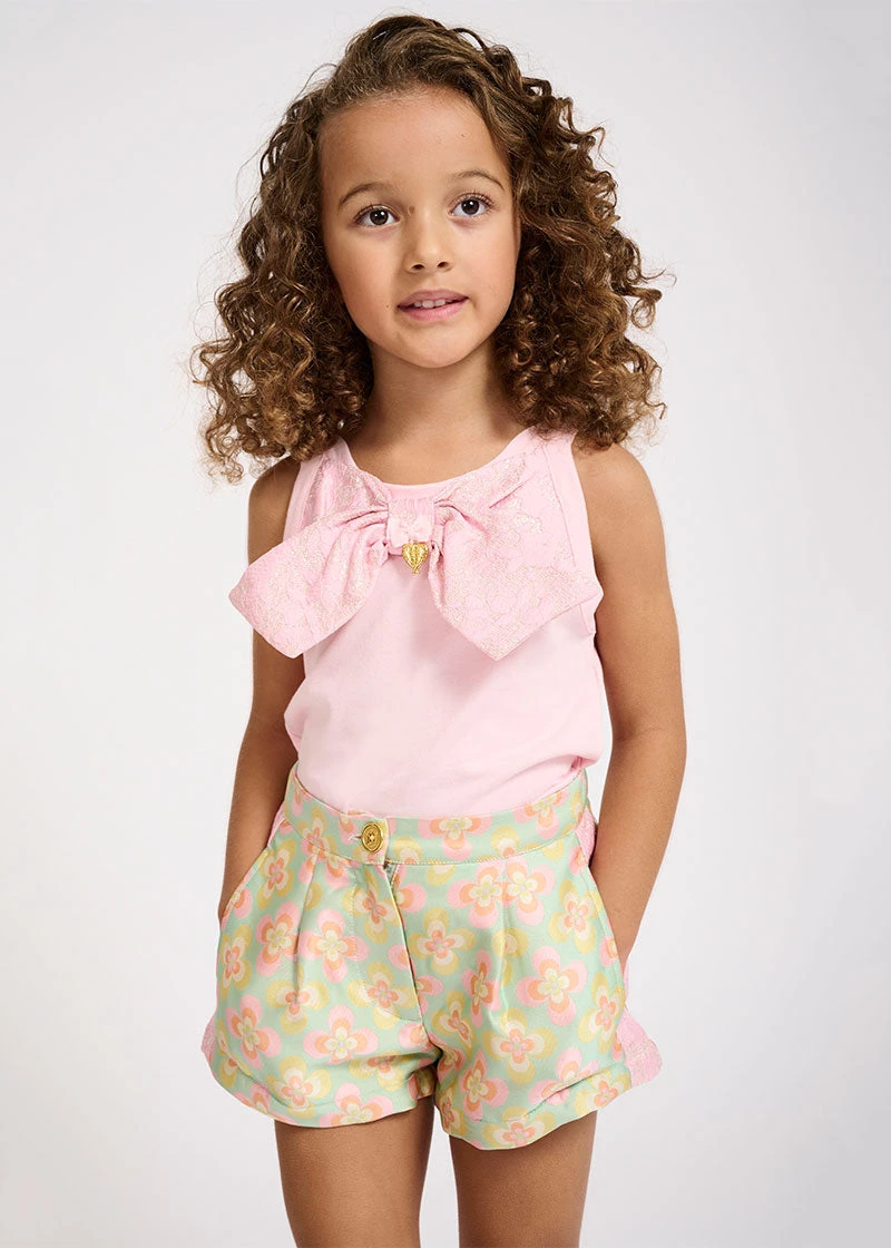 Cynthia Bow Top Fairy Pink 2 Cynthia Bow Top Fairy Pink - Image 2