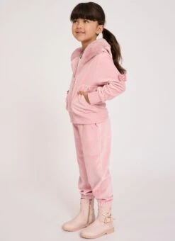 Dacota Velour Jogger Tea Rose -Angels-Face Shop Dacota Jogger Tea Rose Lifestyle