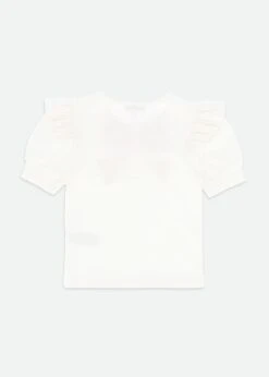 Delora Metallic Top Snowdrop -Angels-Face Shop Delora Top Snowdrop Back