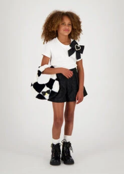 Knot Fur Diamond Bag Black/White -Angels-Face Shop Diamond Bag Black White Lifestyle 2 c84f8c8f c114 4a9b bfce fe7bbea04a21