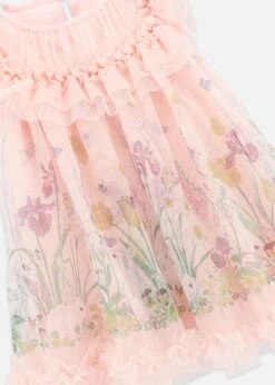 Dominique Bunny Baby Dress Pale Pink -Angels-Face Shop Dominique BabyDress Pink Detail