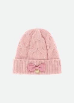 Echo Cable Hat Pink