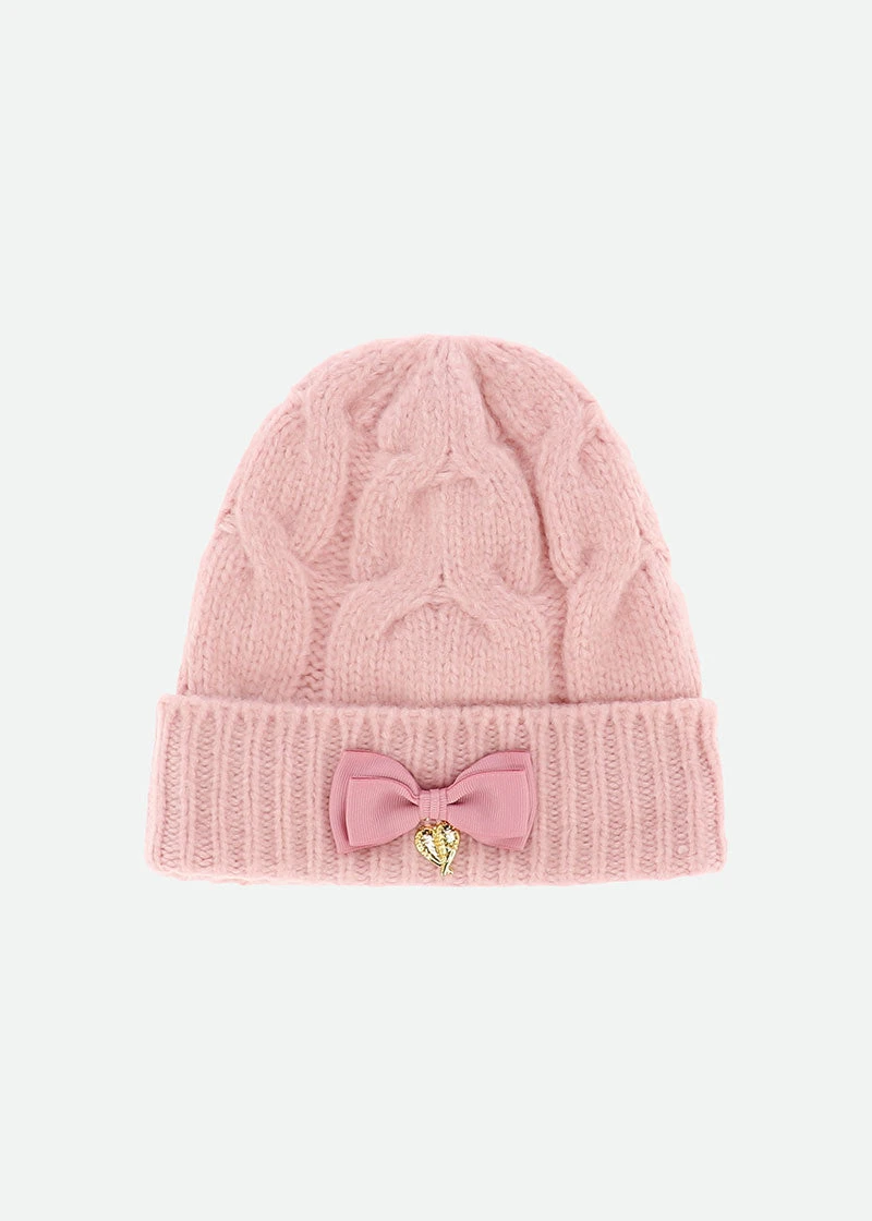 Echo Cable Hat Pink 1 Echo Cable Hat Pink