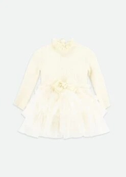 Elin Baby Tulle Dress Vanilla