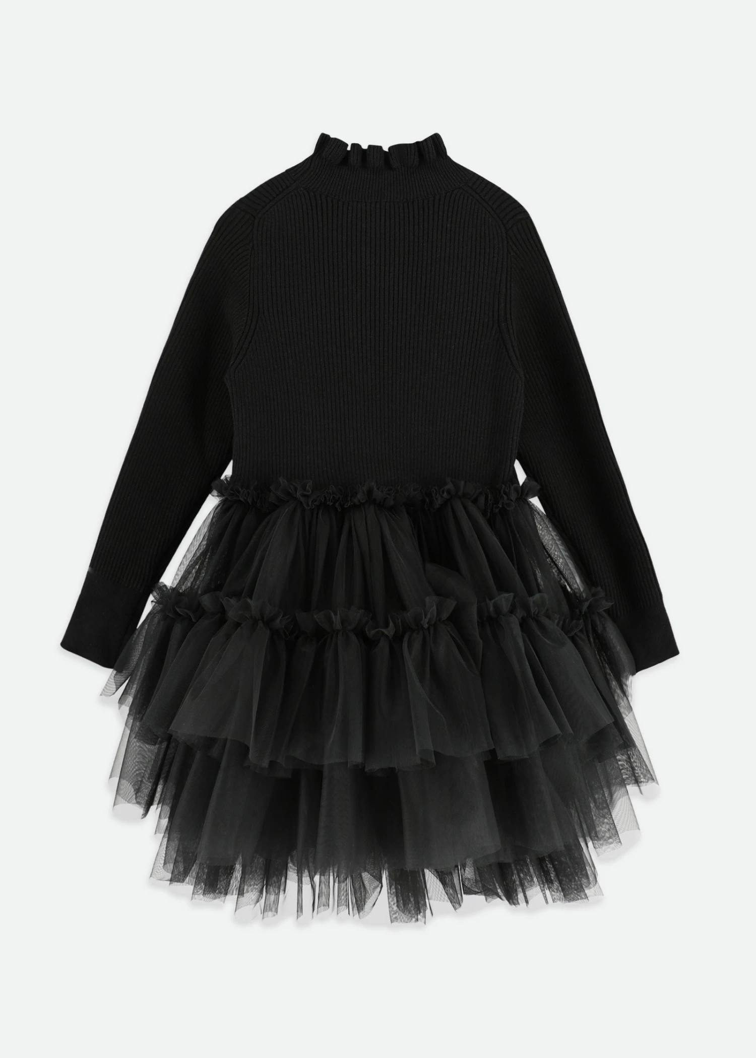Elin Tulle Dress Black 6 Elin Tulle Dress Black - Image 6