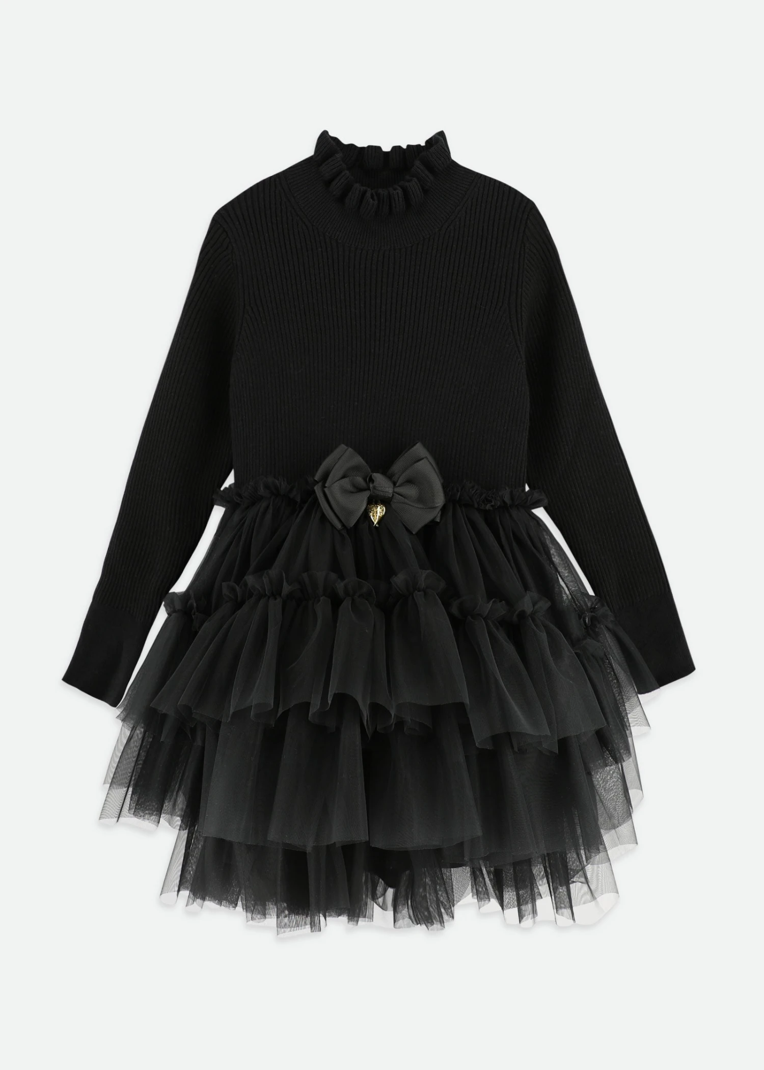 Elin Tulle Dress Black 1 Elin Tulle Dress Black