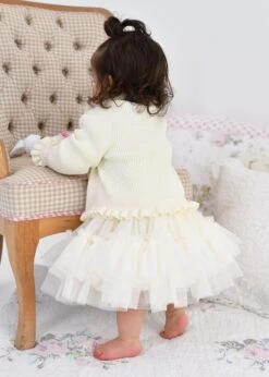 Elin Baby Tulle Dress Vanilla -Angels-Face Shop Elin.Baby Dress Snowdrop Lifestyle 1 046bec16 8165 4931 982b 6dbec14254d0