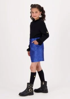 Elma Ribbed Jumper Black 10 Elma Ribbed Jumper Black -Angels-Face Shop Elma Jumper Black Lifestyle 2