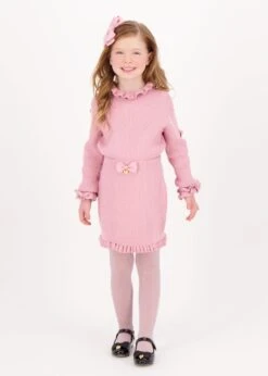 Elma Ribbed Jumper Tea Rose -Angels-Face Shop Elma Top Tea Rose Lifestyle