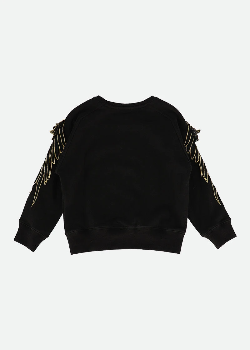 Emelia Sweatshirt Black 5 Emelia Sweatshirt Black - Image 5