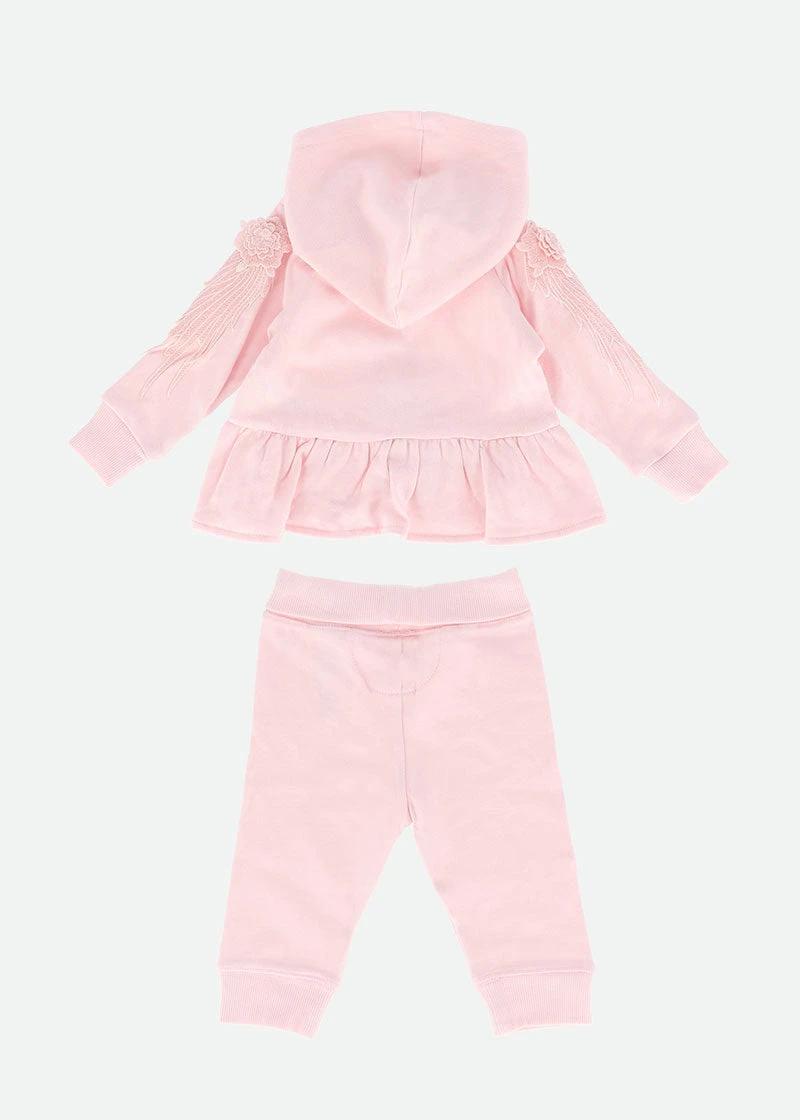 Eos Baby Tracksuit Ballet Pink 2 Eos Baby Tracksuit Ballet Pink - Image 2