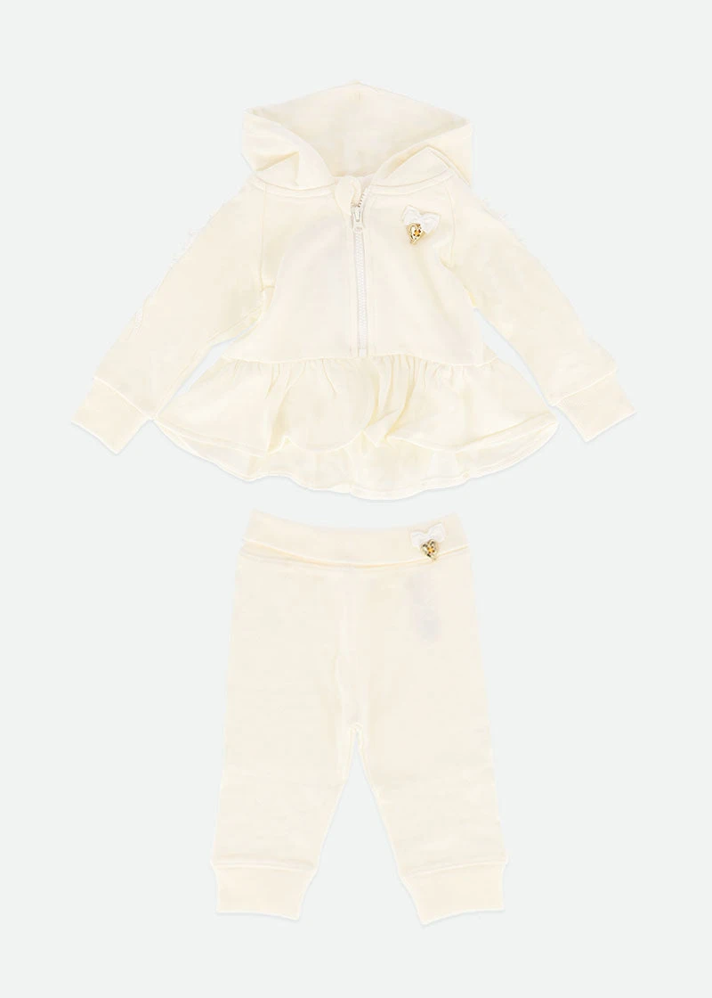 Eos Baby Tracksuit Snowdrop 1 Eos Baby Tracksuit Snowdrop