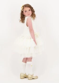 Eunice Knit Dress Vanilla -Angels-Face Shop Eunice Dress Vanilla Lifestyle 3