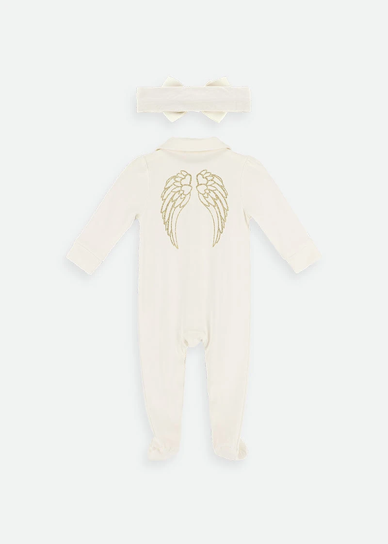 Eve Babygrow Set Snowdrop 2 Eve Babygrow Set Snowdrop - Image 2