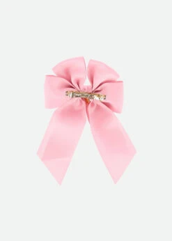 French Bow Clip Tea Rose -Angels-Face Shop French Bow Tearose Back