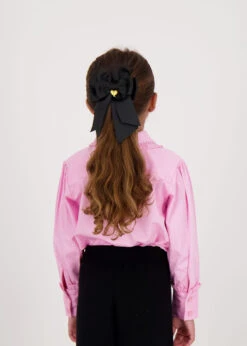 French Bow Clip Black 6 French Bow Clip Black -Angels-Face Shop French Clip Black Lifestyle