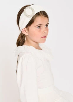 Gail Headband Snowdrop -Angels-Face Shop Gail Headband Snowdrop Lifestyle 2