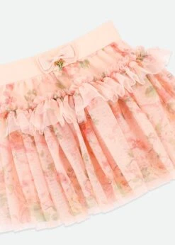 Georgian Primrose Skirt Peach -Angels-Face Shop Georgian Skirt Peach Detail